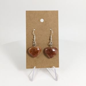 Carnelian Earrings, Handmade, Bohemian Gemstone Jewelry, Vitality Stone, Gift